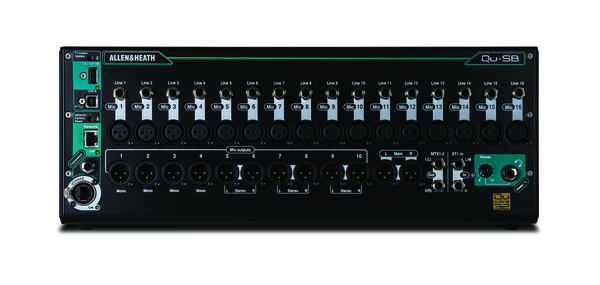 AH-QU-SB 32 CHANNEL RACK MOUNT DIGITAL MIXER, 16 MIC/LINE + 2 STEREO INPUTS, EXPANDABLE WITH DSNAKE